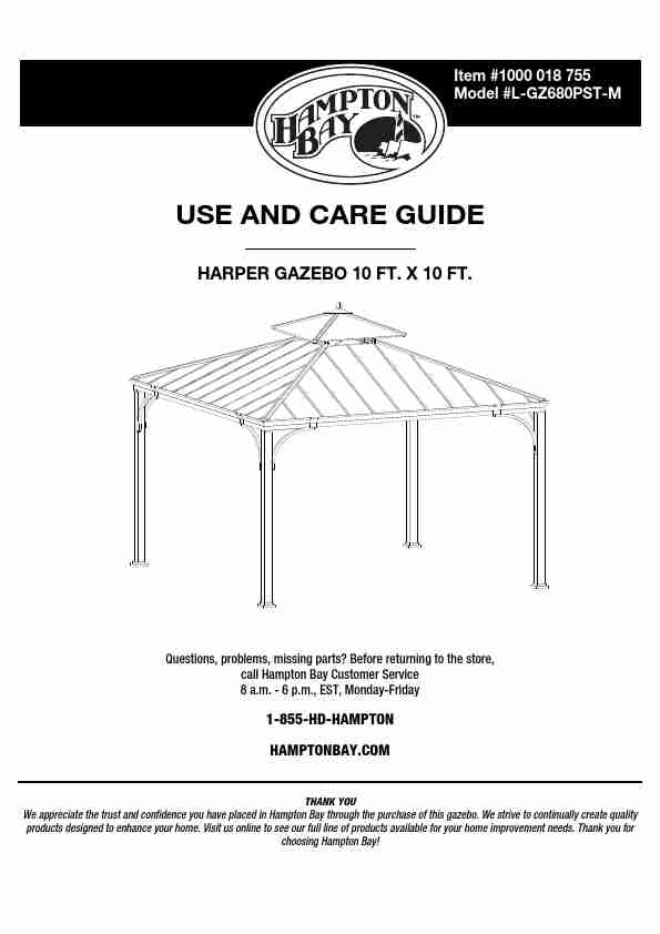 Hampton Bay Farrington Gazebo Manual-page_pdf